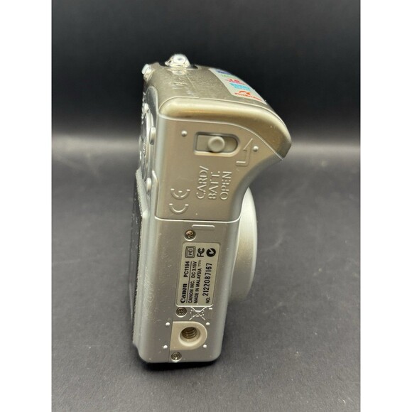 Canon PowerShot A530 5.0MP Digital Camera Silver Possible Low Battery Issue AsIs - Picture 13 of 15